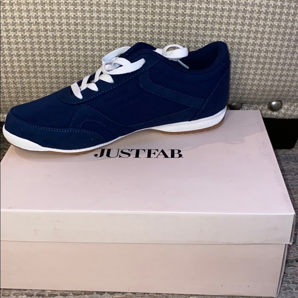 Justfab Navy Sneakers